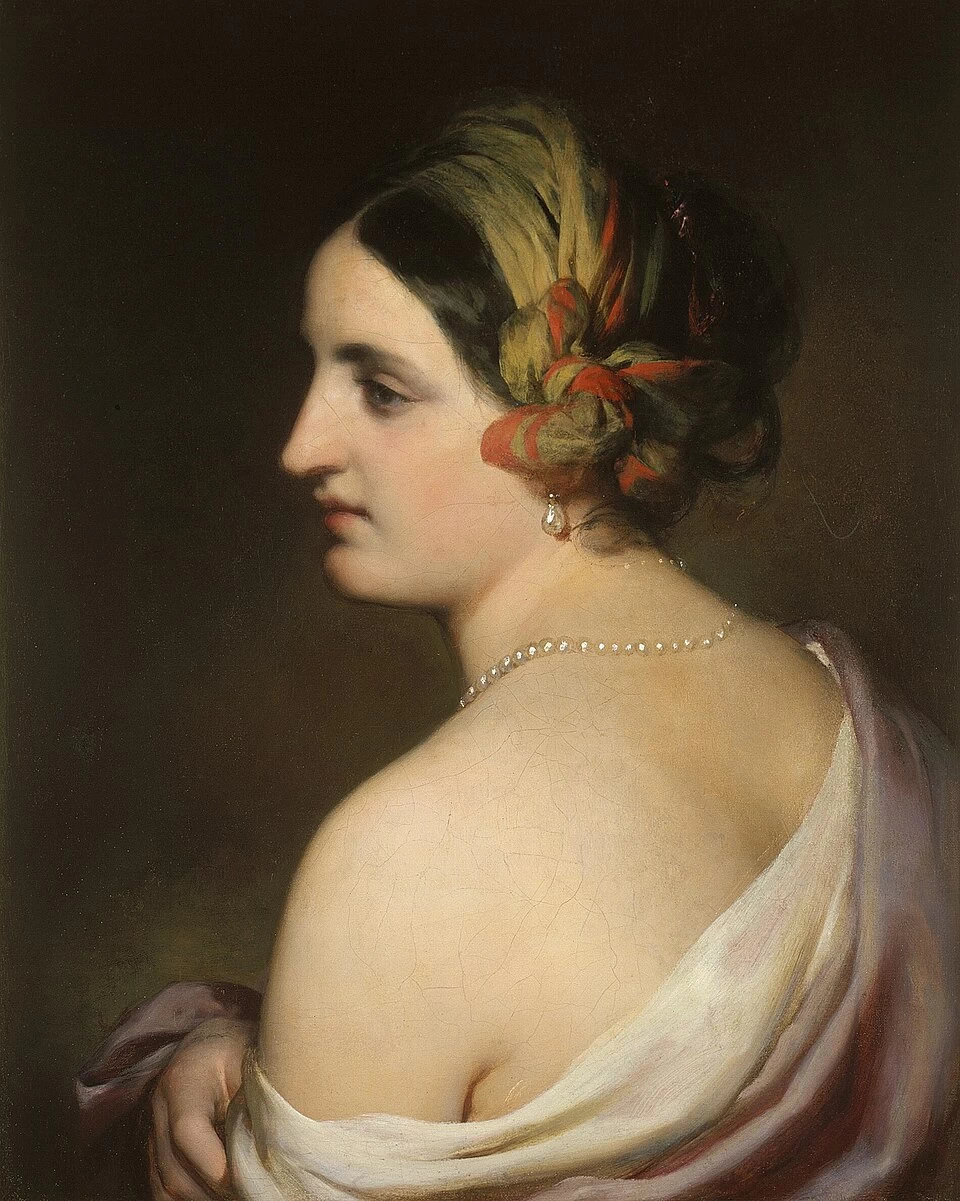 Donna di profilo - Moravskß galerie v Brne, Brno